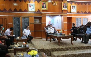 Pjs Bupati Lampung Timur Fredy Menerima Audiensi Dengan KPU
