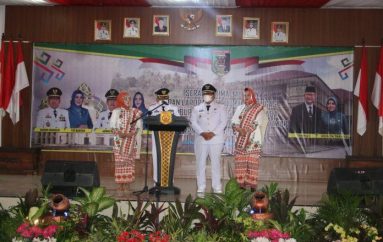 Wagub Lampung, Hadir di Acara Serah Terima Jabatan Plh dan Bupati Lamtim