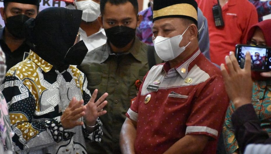 Menteri Sosial RI Kunjungan ke Lampung Timur