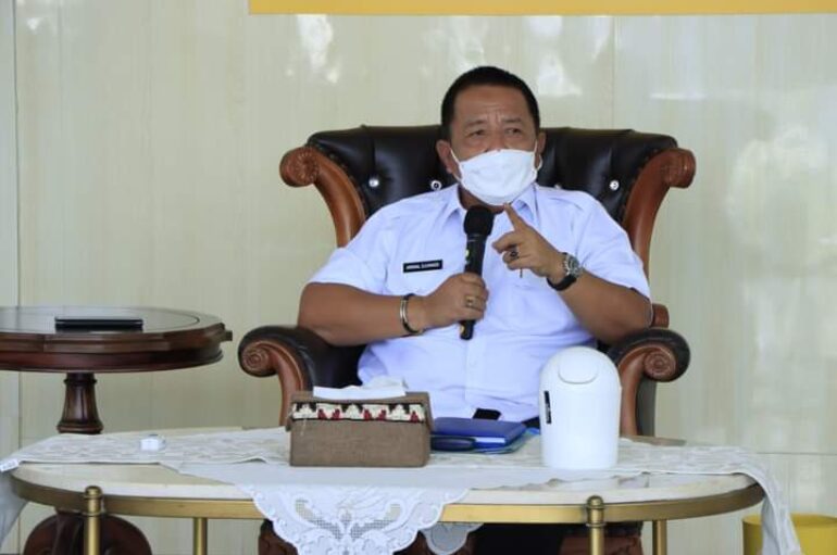 Gubernur Arinal, Pimpin Rapat Koordinasi Penyediaan Minyak Goreng Curah Bersubsidi