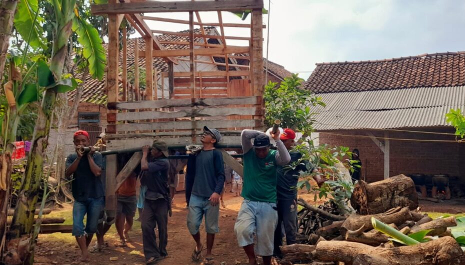 Masyarakat Desa Tanjung Aji Lamtim Masih Jaga Budaya Gotong Royong