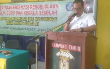 Disdikbud Lampung Timur Gelar Bimtek PMM